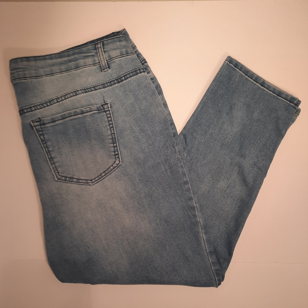 Avenue Denim Skinny Stretch Jeans